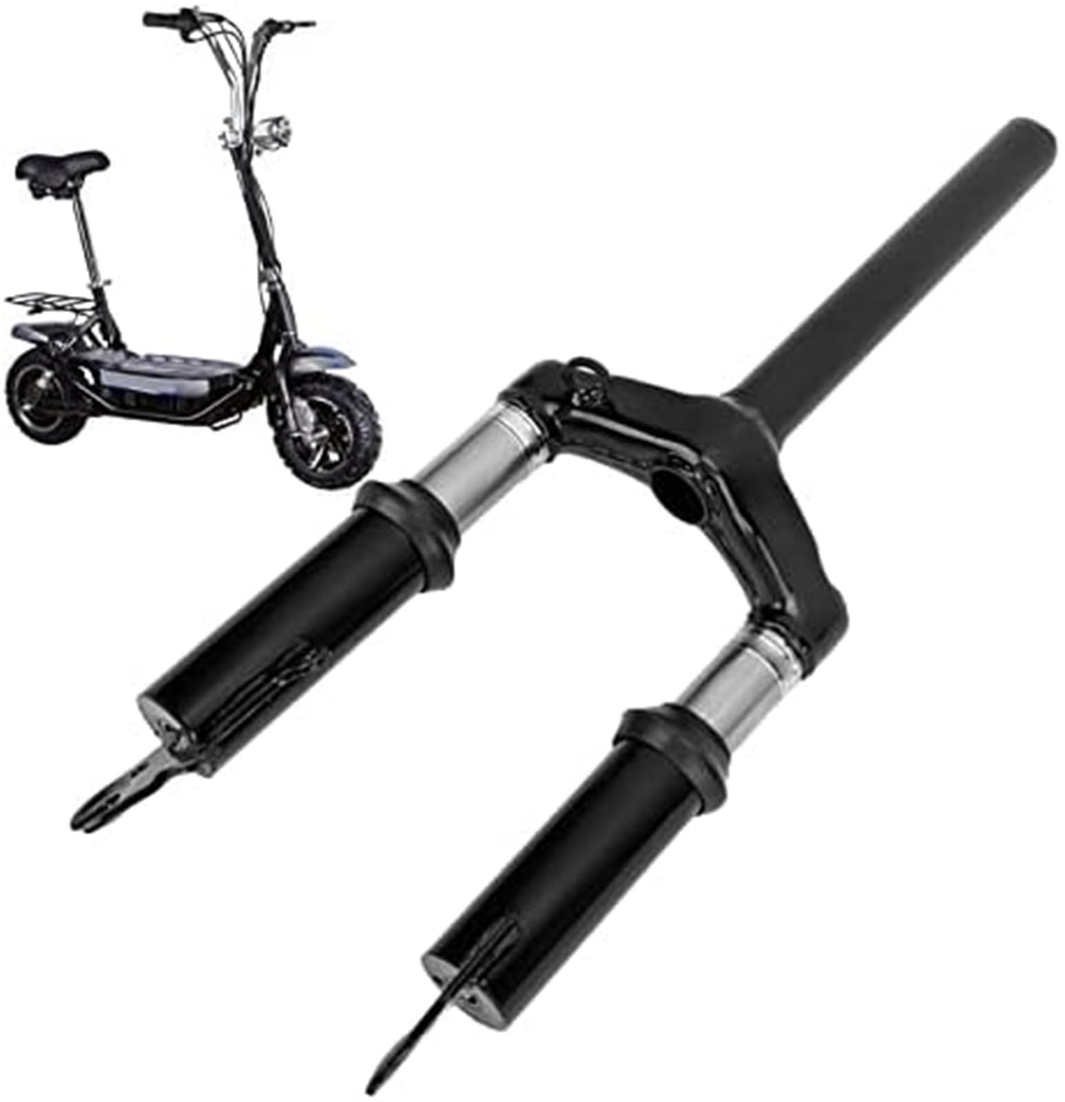 Amortiguador suspensión delantera resorte scooter eléctrico 10 pulgadas