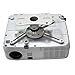 Kanto P101W Universal Projector Ceiling Mount | Solid Steel Construction | Easy to Install | White