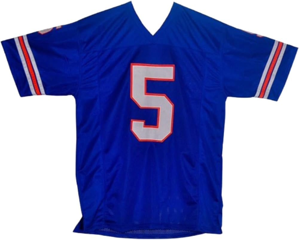 Ray Finkle 5 Novelty Football Jersey Ace V Movie Film Reference Stitch Sewn New