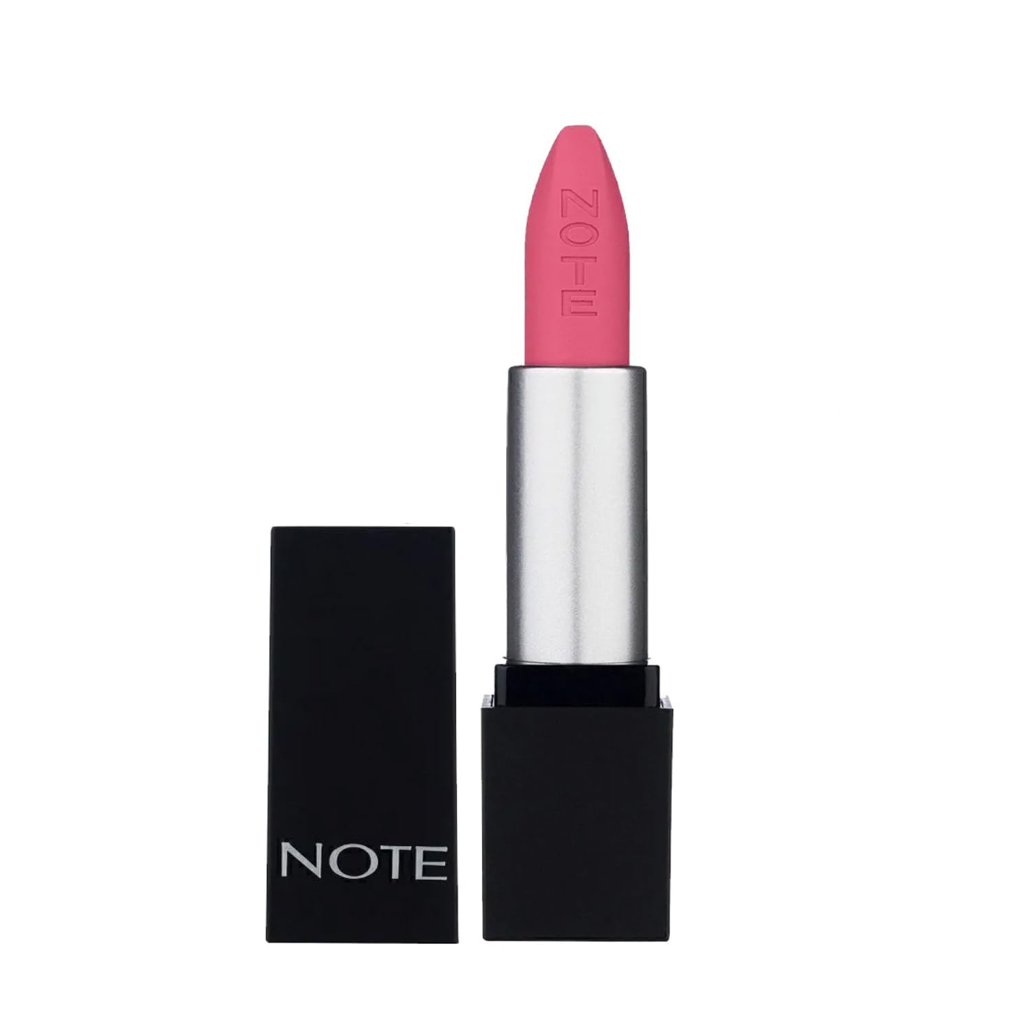 Note Cosmetics Mattever Lipstick 15 Favorite Pink Yarı Mat Saten Bitişli Ruj, Pembe