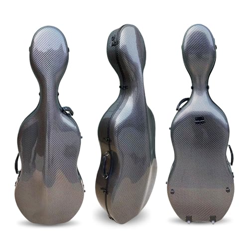 yinfente Carbon Fiber Cello Case 4/4