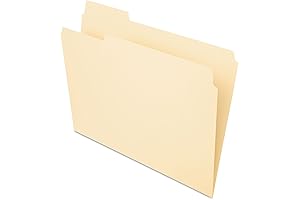 Pendaflex File Folders: Optimize Your Filing System with 1/3 Cuts and Dependable Manila
