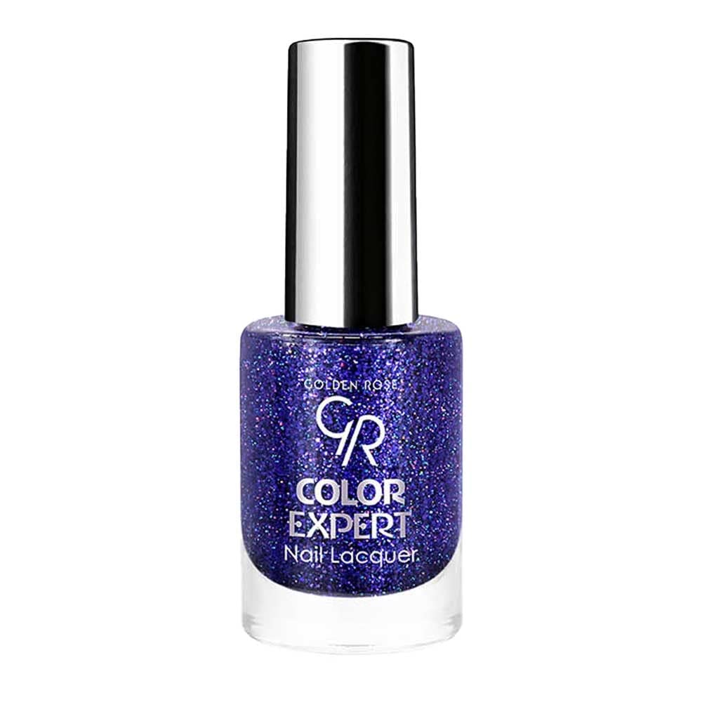 Golden Rose Color Expert Nail Lacquer Glitter No: 611 - Geniş Fırçalı Işıltılı Oje 10.2 ml
