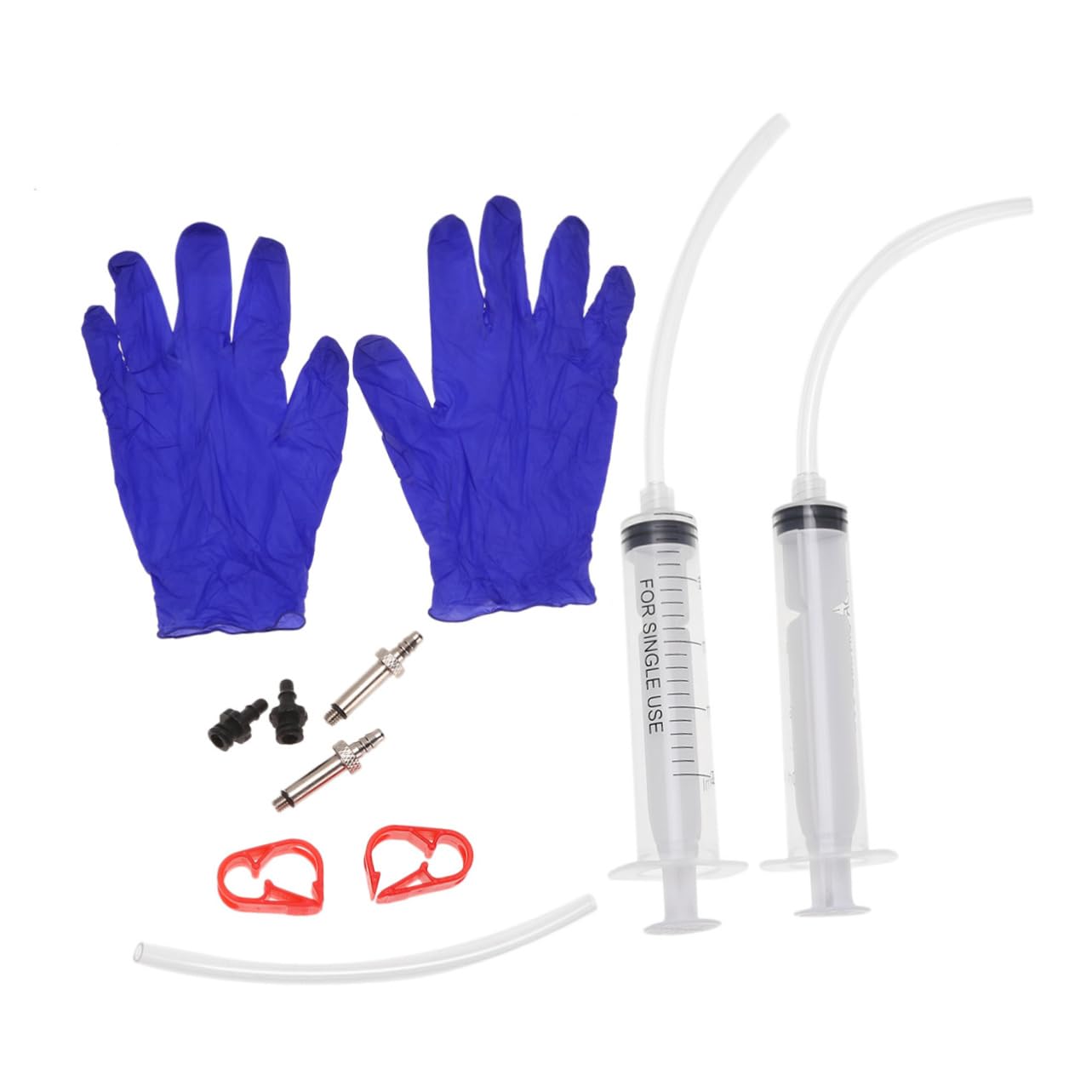 Abaodam Bike Oil Disc Brake Bleed Kit Maintenance Tool Disc Brake Oil Filling Compatible Lightweight Set