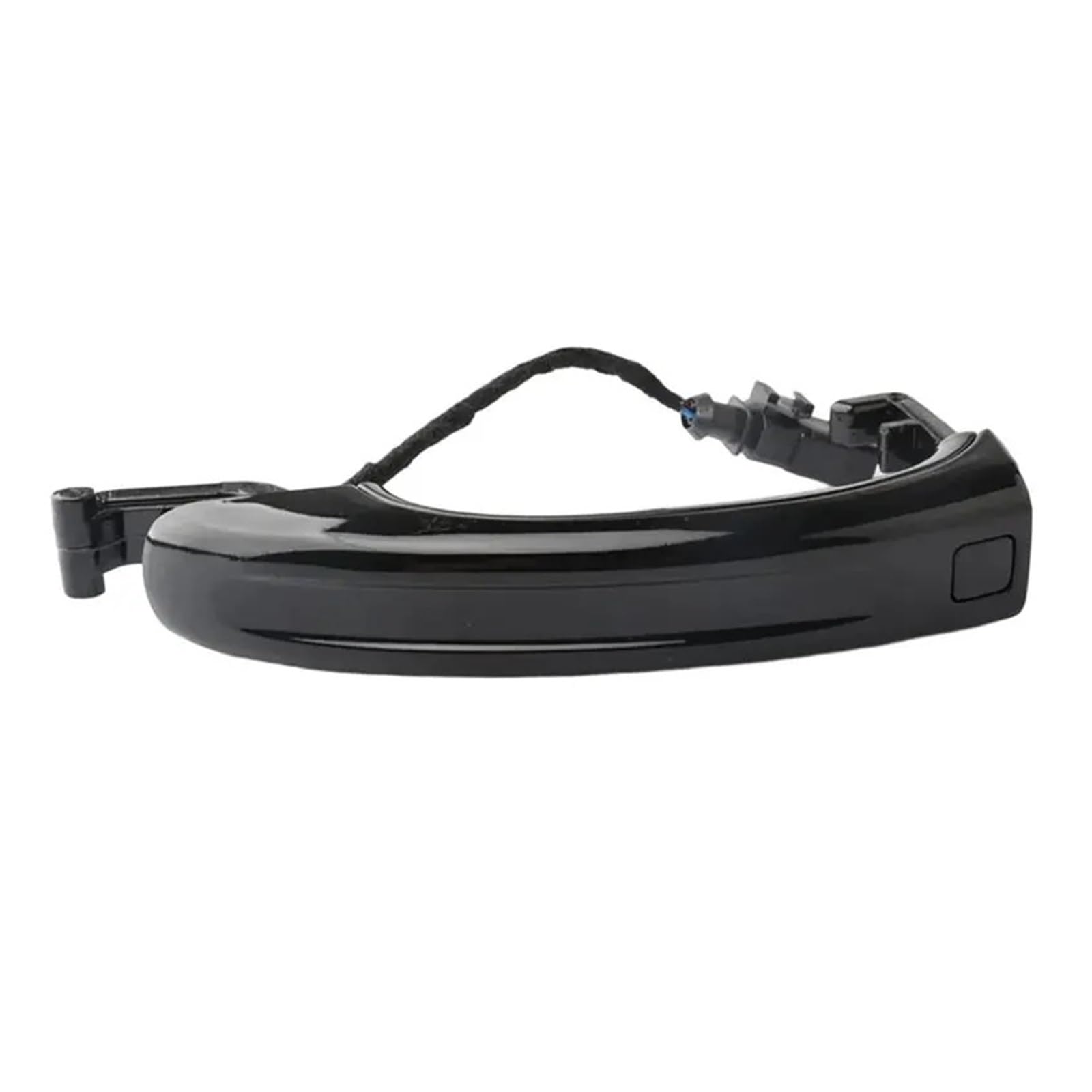 NOKRGQW Car Outer Door Handle for Q7 2007-2015 4L0837205A 4L0837205B Compatible Black Sensor Exterior Door Handle