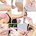 MAFLY Cupping Therapy Sets 7Pcs Silicone Anti Cellulite Cup Vacuum Suction Massage Cups Facial Cupping Sets Body and Face Massager for Adults Home Use (Pink)