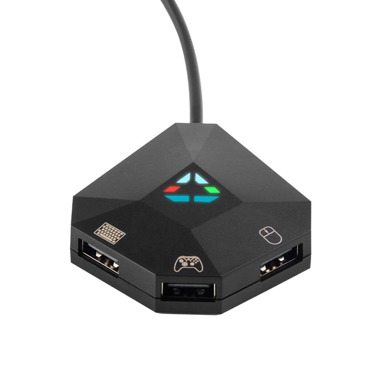 Adaptateur convertisseur de clavier et de souris, convertisseur de console Switch avec port USB de type C pour N-Switch/PS3/PS4/Xbox One/Xbox 360