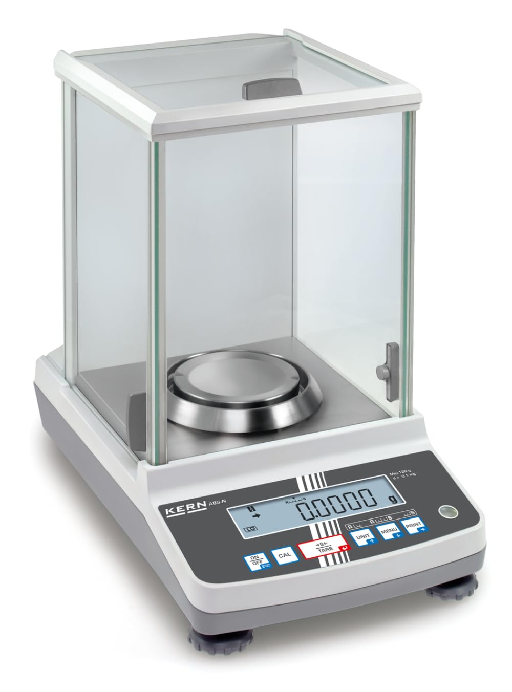 KERN Bilancia analitica, portata max 220 g, leggibilità 0,1 mg, bilancia da laboratorio con RS-232 & USB