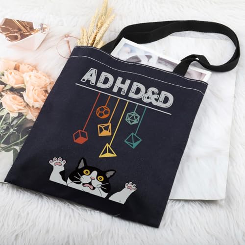 Bolso Tote para amantes de videojuegos y gatos miniatura 5