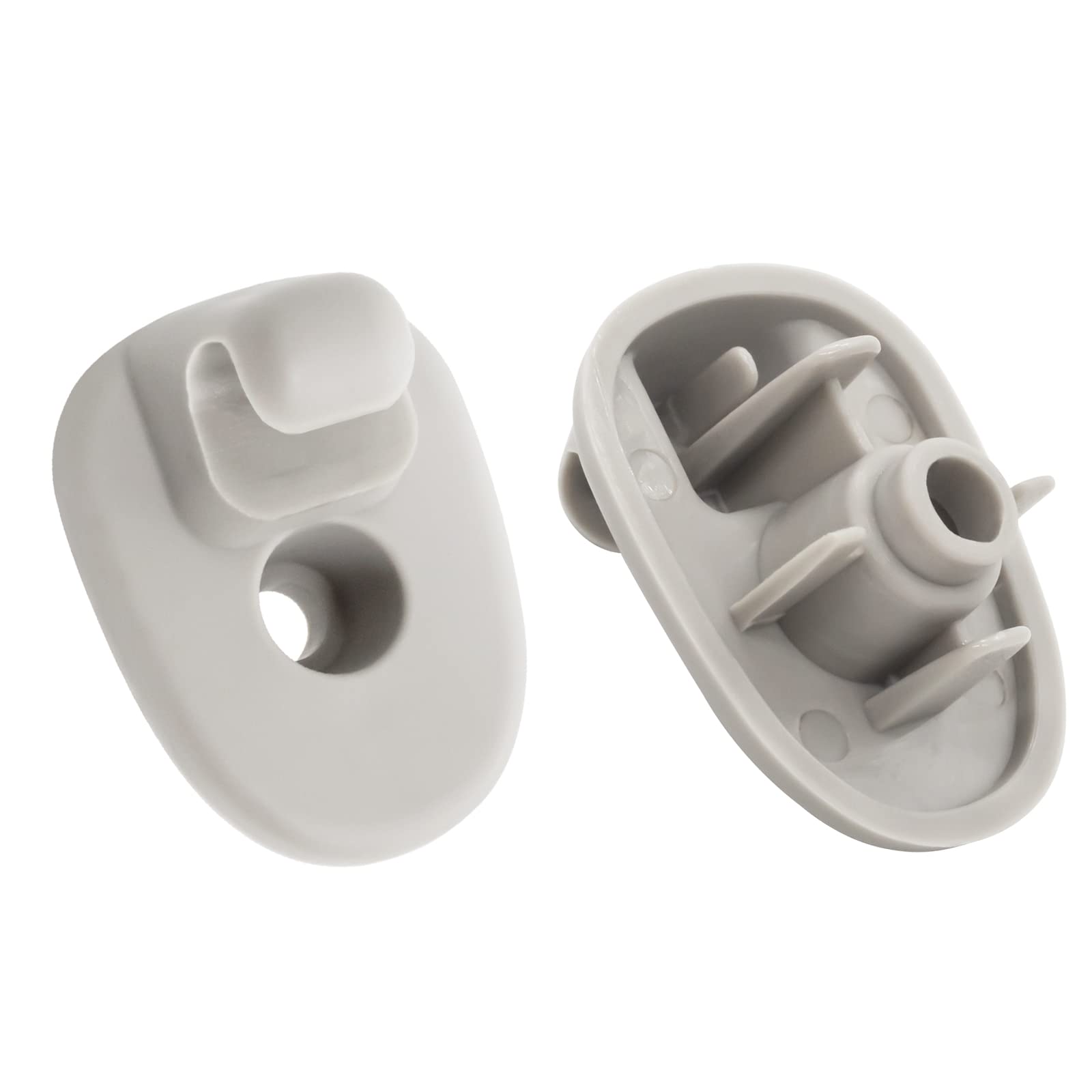 Car Sun Visor Clips 2 Pack Replacement for 2004-2012 Jeep Liberty, 2011-2014 Grand Cherokee and 2008-2012 Dodge Nitro Retainer Direct
