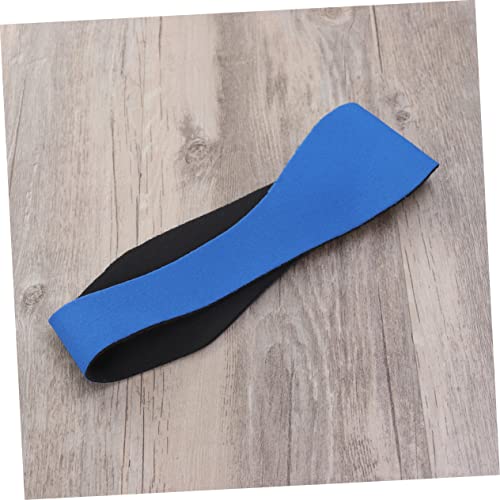 POPETPOP Adjustable Waterproof Swimming Headband for Kids and Adults Dark Blue Ear Protection Hair Band for Diving and Yoga4