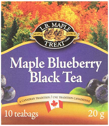 L.B. MAPLE TREAT- Maple Blueberry Herbal Tea - 10 teabags - 20g (1)
