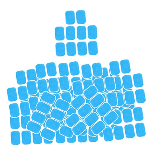 Tongina 100 Peças de Reposição ABS Hip Trainer Hydrogel Gel Pads Acessório Prático