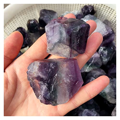Fluorite naturelle pierre précieuse brute obélisque minéral décor maison 300g