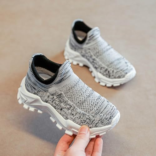 IWIHMIV Girls Slip On Sneakers Girls Tennis Shoes Kids Running Shoes Toddler Lightweight Walking Slip On Sneakers2