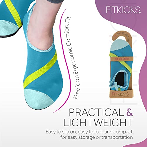 Image of FITKICKS Original Women's Foldable Active Lifestyle Minimalist Footwear Barefoot Yoga Sporty Water Shoes