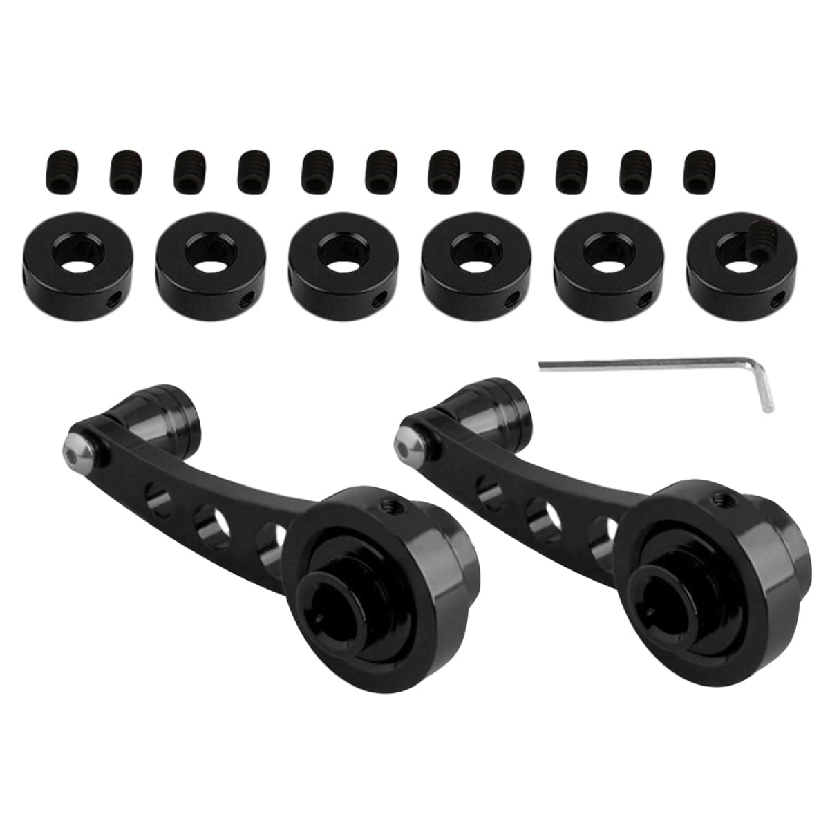 Holibanna 4pcs Car Window Crank Handle Durable Window Crank Lever for Easy Installation Vehicles Replacement Accessories for Cars