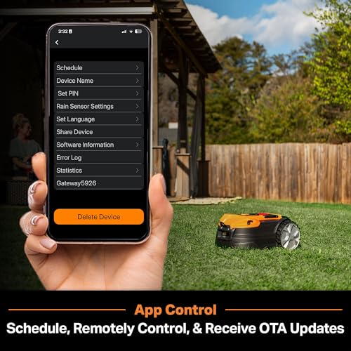 Image of LawnMaster OcuMow R1600 Robot Lawn Mower - VBRM701i4 Plus