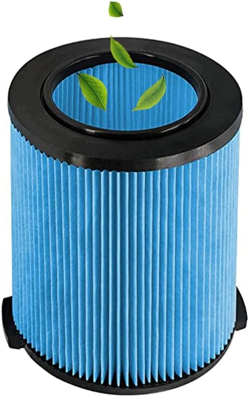 VF5000 Shop Vac Filters for Ridgid Shop Vac,3Layer Pleated Paper