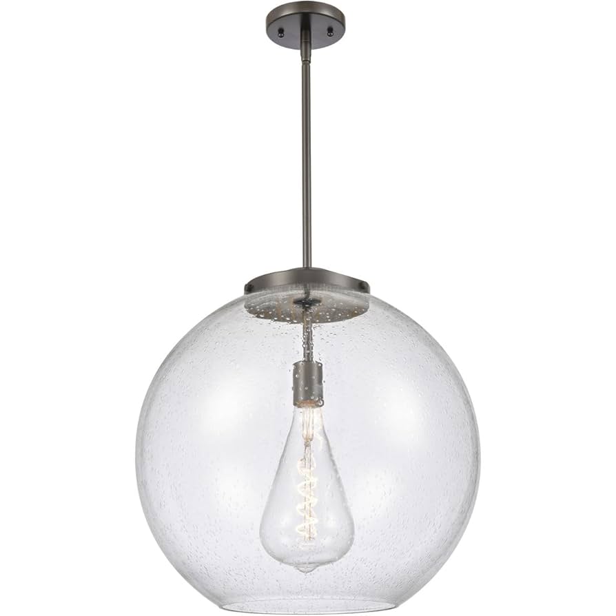 Innovations 221-1S-OB-G124-18 One Light Pendant from