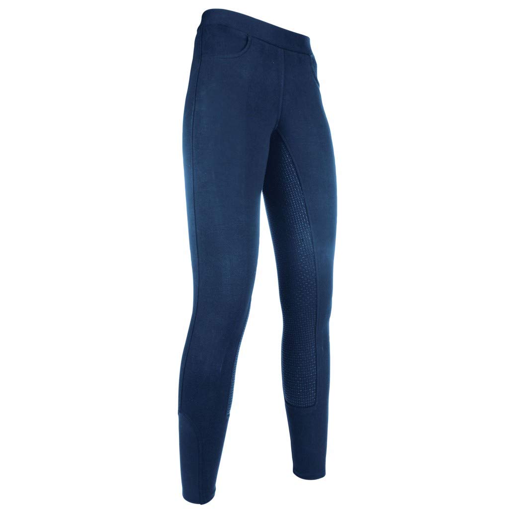 HKM - Reitleggings -Yvi - Silikon-vollbesatz, Leggings Adulti