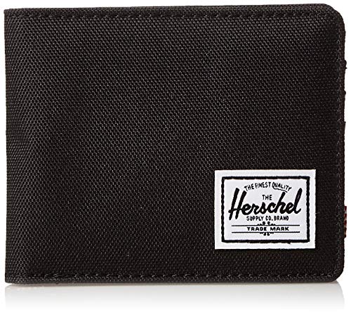 Herschel Supply Roy + Coin RFID Billetera, Negro, Taille Unique para Hombre Cover