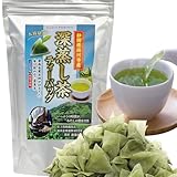 Field of Happiness 深蒸し茶 ティーバッグ 茶匠 渡邉直利 監修 大容量 250g (5g × 50個入) 静岡県掛川市産 茶葉使用 国産 抹茶入り 水出し ・ お湯出し どちらもOK 本格緑茶が ご自宅 ・ 職場 ・ アウトドア でお手軽に！