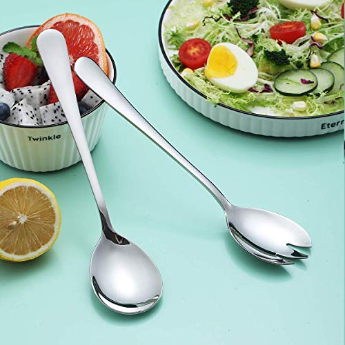 Berglander Salad Server Set, Stainless Steel Salad Serving Set thumb #2