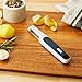 Zyliss SmoothGlide Swivel Peeler for Fruit & Vegetable - Stainless Steel Peeler - Perfect for Potato, Cucumber, Carrot, Apple, Orange, Tomatoes, & More - Comfort Grip Peeler Kitchen Tool - White