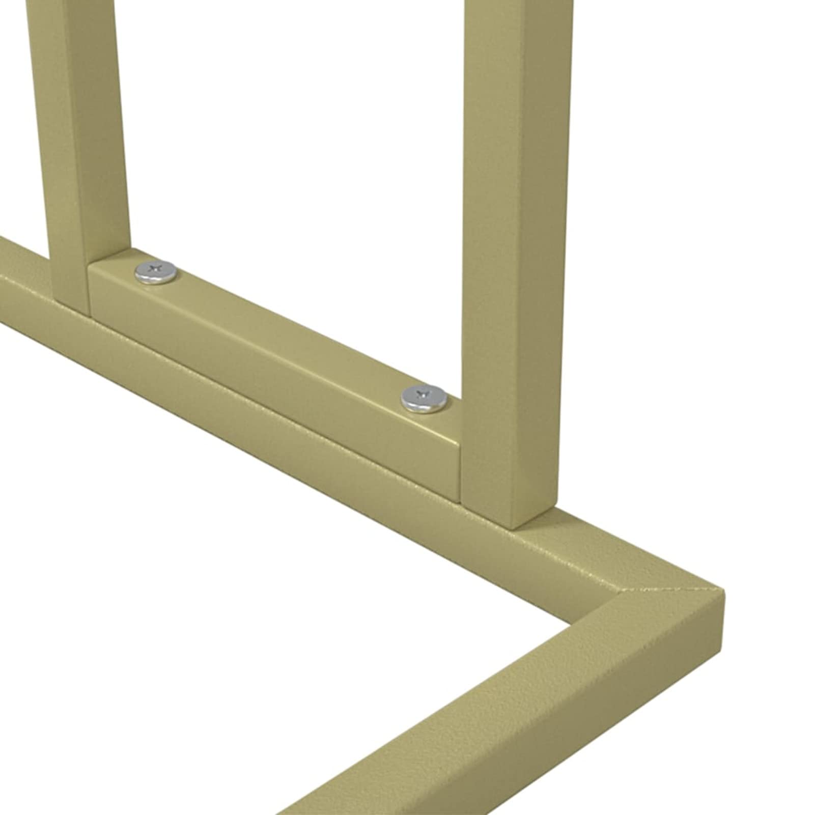 Homgoday Toallero independiente dorado de 48 x 24 x 78,5 cm de hierro, organizador de estante de baño, estante de almacenamiento de ducha, soporte para champú de baño, accesorios de baño, hogar y