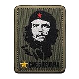 PHOENIX IKKI チェ・ゲバラ Che Guevara 革命家 刺繍 パッチ ワッペン アップリケ ベルクロ対応 マジックテープ 装飾 green