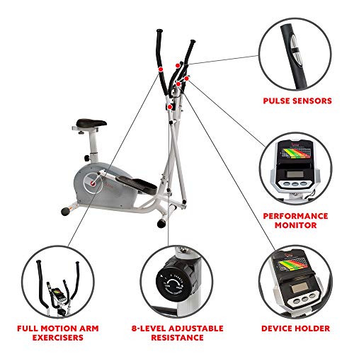 Sunny-Health-Fitness-Elliptical-Trainer-Bike
