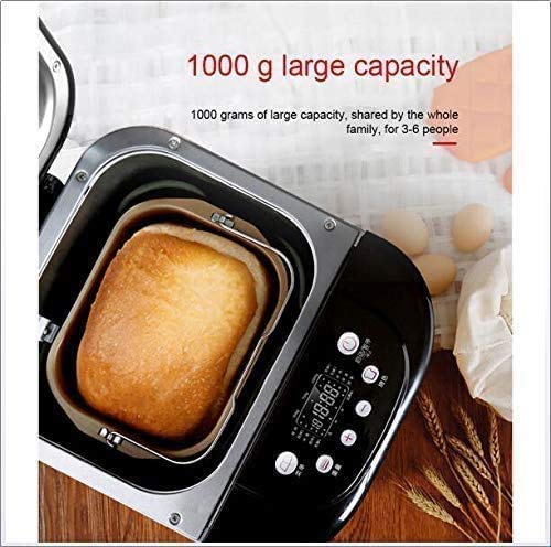 GJJSZ Brot-Maschinen, Toaster, elektrisch, automatisch, beheizter Mini-Sandwich-Maschine, Brotbackautomat – Bild 3