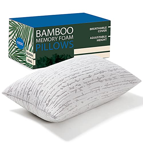 Top 10 Best Bamboo Memory Foam Pillow Queen [Top Picks 2023 Reviews]