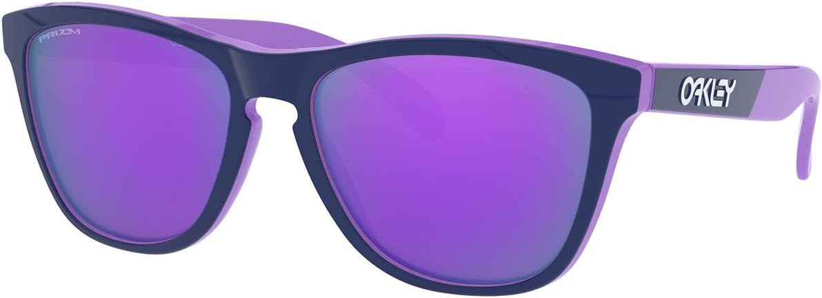OO9013 Frogskins Sunglasses, Purple Navy/Prizm Violet, 55 mm