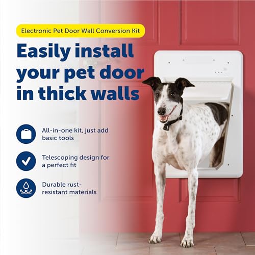 PetSafe Electronic Pet Door Wall Conversion Kit - Large - image 2