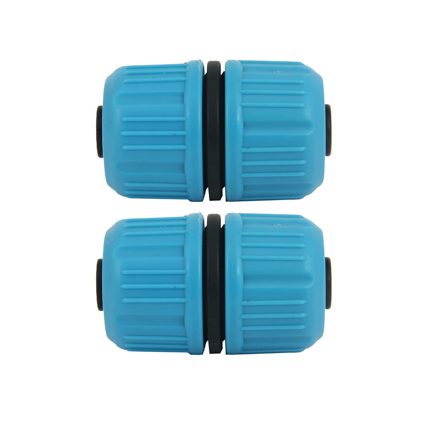 DIVINE TREE 3/4 Inch to 3/4 Inch Garden Water Hose Connector Pipe to Pipe Quick Connectors Joining Mender Pipe Fitting Joiner Connector Pack of 2 (Blue) (B09HHLX4H5) Amazon Price History, Amazon Price Tracker