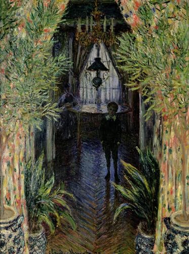 Affiche Monet Coin d'appartement - Décoration Murale Salon et Bureau 60x90cm