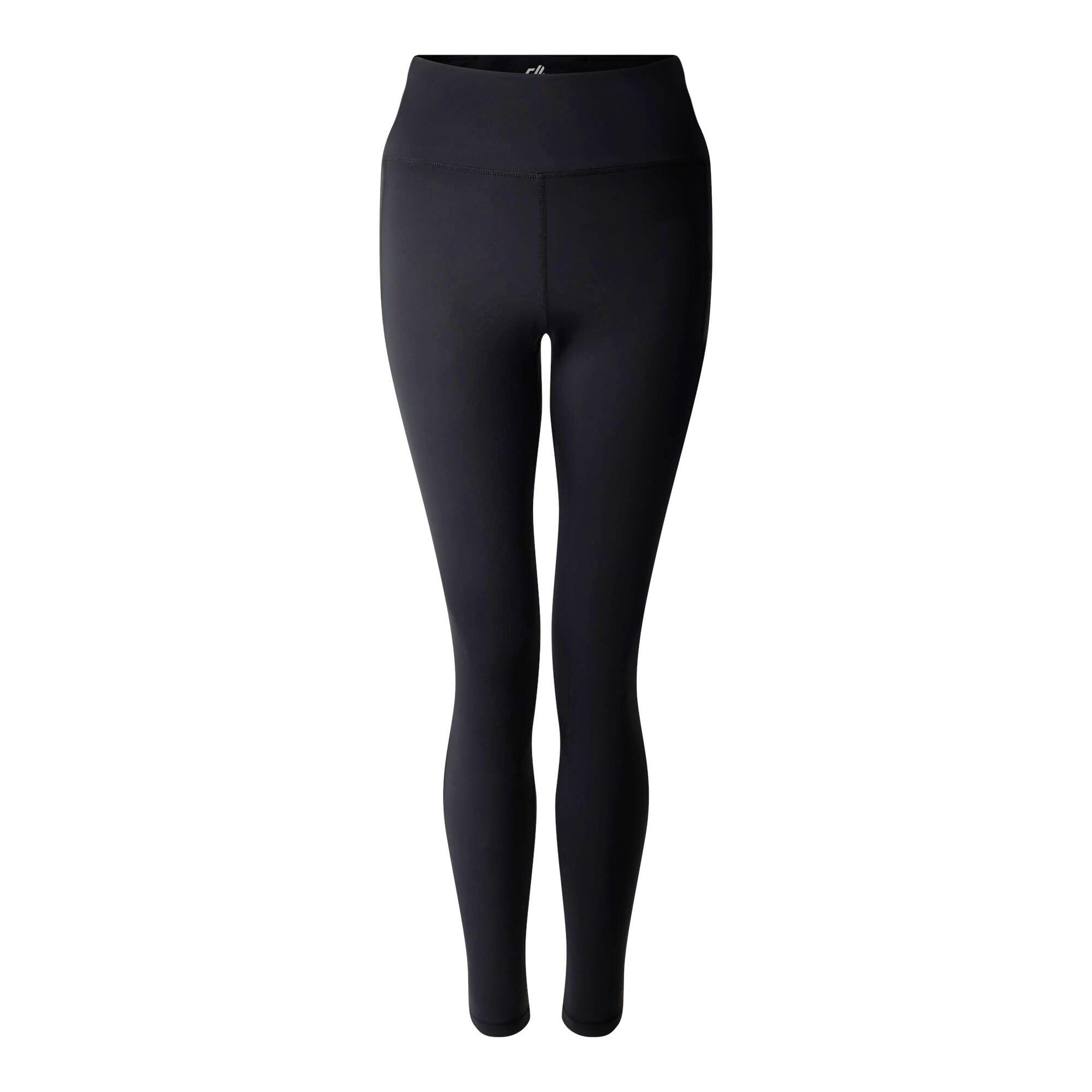 Dare 2b Women's Influential II Lightweight Leggings Pants in Jet Black | Size: 18