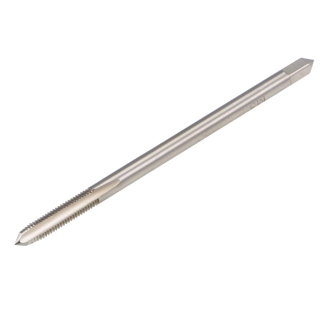 uxcell Metric Thread Tap M5 x 0.8 H2 100mm Extra Long Straight Flute Screw Thread Milling Machine Taps Threading Tapping Repair Tool