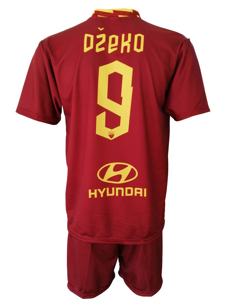 L.C. SPORT SRL Completo Roma Edin Dzeko 9 Replica Autorizzata 2019-2020 Bambino (Taglie-Anni 2 4 6 8 10 12) Adulto (S M L XL) Leggere Note (8/9 Anni)