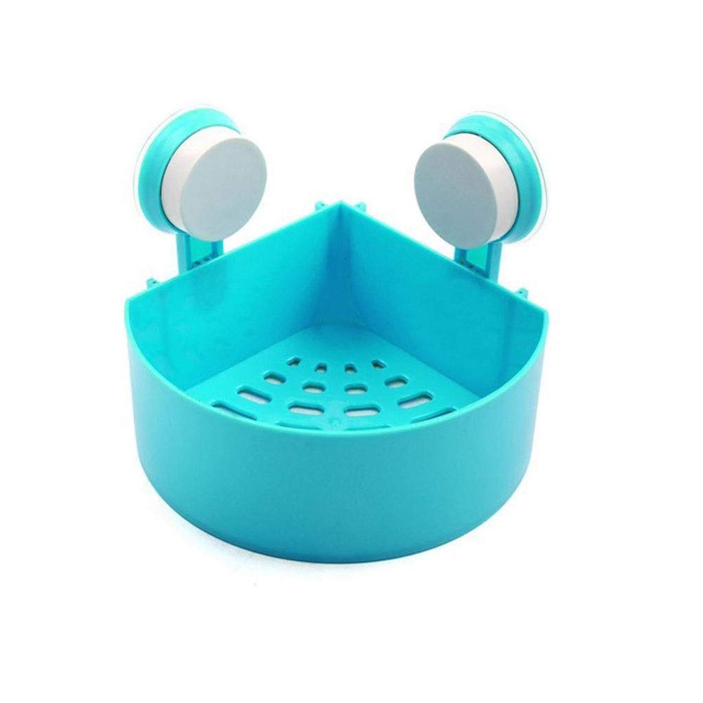 Rangement douche d'angle sans perçage avec ventouse murale puissante