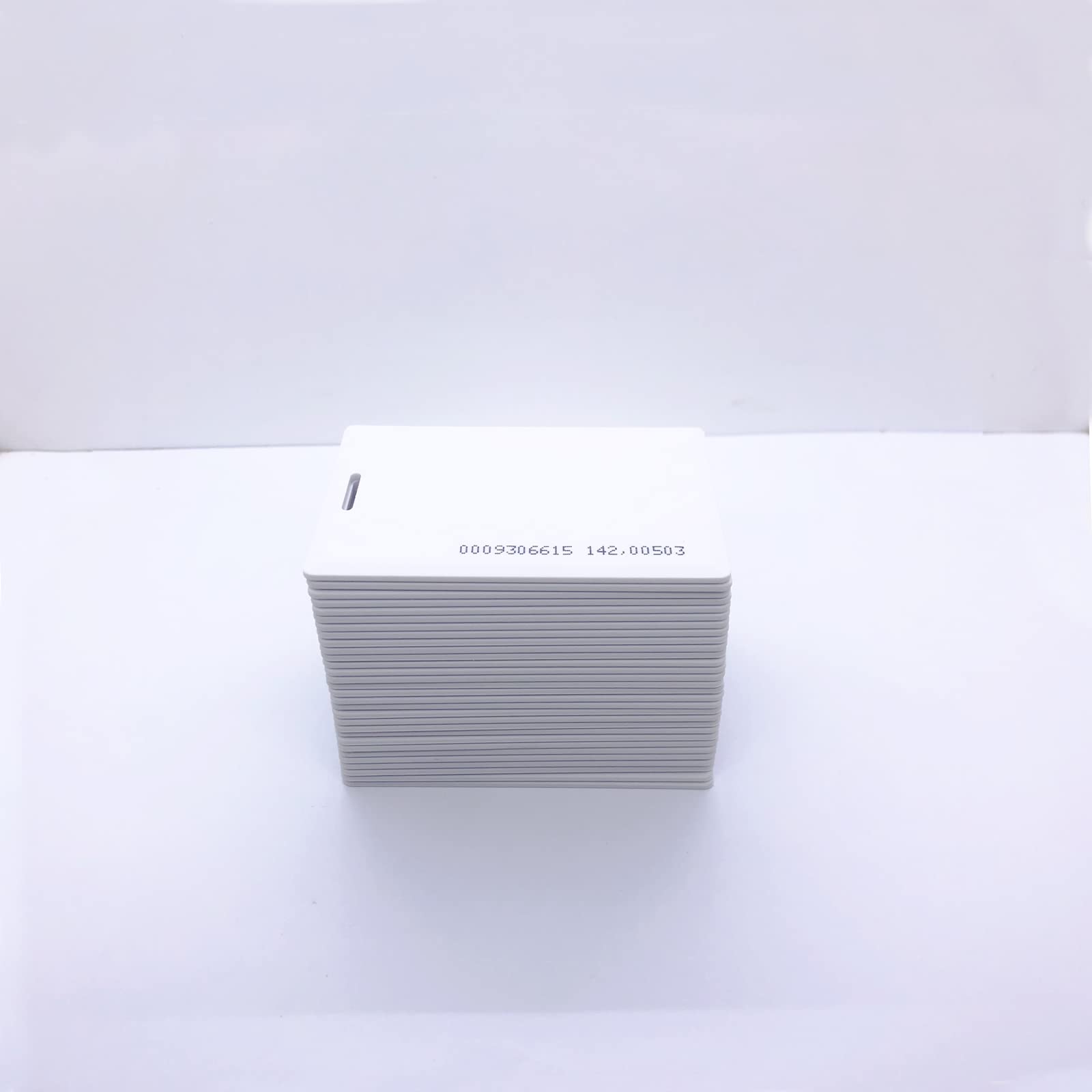 100 pièces RFID 125 KHz Carte d’Identification de proximité Tk4100 (1,8 mm d’épaisseur) Compatible avec Le système de contrôle d’accès d’entrée par Carte à Puce EM4100, Carte-clé