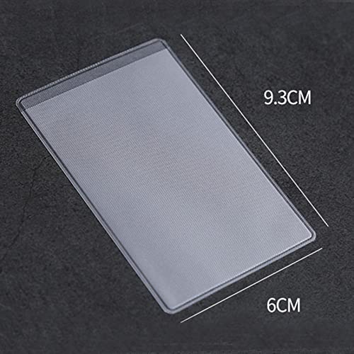 Image of flying CLOUDS Transparent Synthetic Unisex Card Sleeve (cardcover100) (Pack of 100)