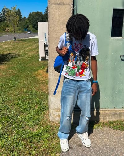 Image of DopeSkill Graphic Tee Streetwear Hip Hop Hypebeast Street Style Unisex T-Shirt Sneaker Colour Matching Shirts Swag Y2K Style