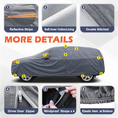Image of Coverlex All-Weather Car Cover Custom Fit for Mercedes Benz GLE 2015-2026