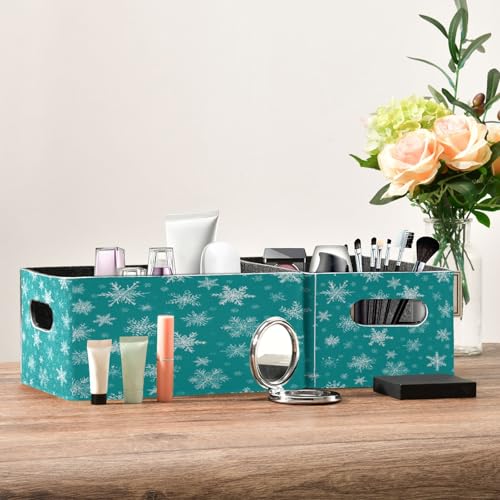 Panier de rangement pour optimiser les étagères et organiser le dressing - Lot de 2