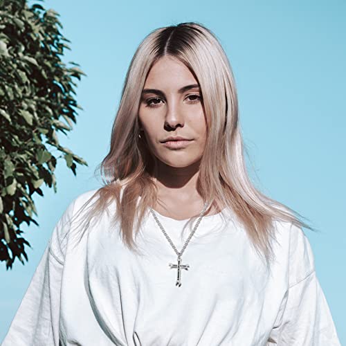 Cupimatch Men's Wrench Cross Pendant Necklace Titanium Steel Bible Verse Philippians 4:13 I CAN DO ALL THINGS Plumber Tool Cross with 22" Chain Black Gold Silver4