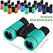 Yunsailing 9 Pack Kid Binoculars Shockproof Mini Compact Binoculars Gifts for 3-12 Years Boys Girls Folding Small Telescope for Kids Bird Watching Camping Outdoor Play, 9 Colors (Multicolored)