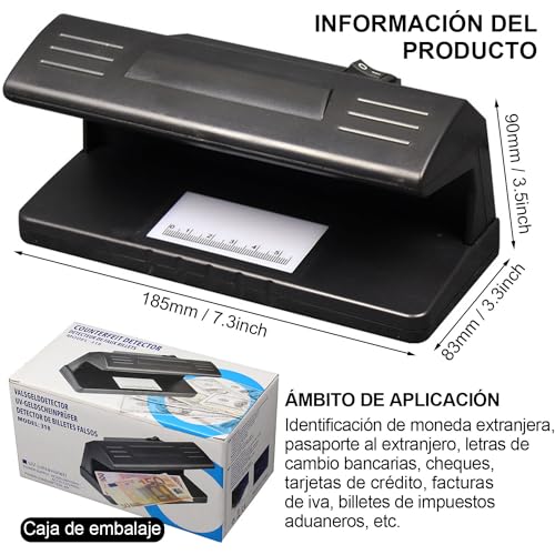 El mejor review de Detector billetes falsos - los más vendidos. 17 Imagen adicional